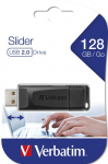 Verbatim 49328 Slider USB-m&auml;lupulk 128GB, USB-A 2.0, must