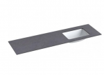Valamu koos t&ouml;&ouml;pinnaga Kame Universal, WP/16-3/H11-P3-R, 160 cm