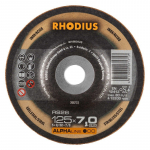 Metalli lihvketas &ldquo;RHODIUS&rdquo; 125x7x22,2 mm