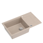 Sisseehitatud valamu Quadron EVAN 136 XL, HCQE58650U2_BS_P2O, pearl beige