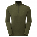 Meeste termopluus Montane Dart Thermo Zip Neck &ndash; Must &ndash; M