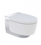 Nutikas seinale riputatav WC-pott loputusfunktsiooniga l&auml;ikiva kroomitud viimistlusega, Geberit AquaClean Mera Comfort 146.211.21.1