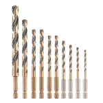 Metallipuuride komplekt HEX 1/4, DeWALT, 10 tk.