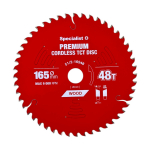 SPECIALIST+ l&otilde;ikeketas Cordless 165x48Tx20mm