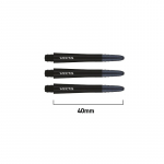 Noolevarred Winmau Vecta Shafts Medium Black