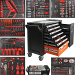 Professionaalne t&ouml;&ouml;riistakapp, t&ouml;&ouml;kojak&auml;ru BJC 7 sahtlit, 306 tk