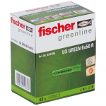 Universaalne t&uuml;&uuml;bel UX Green 6 x 50 R &auml;&auml;rega 40 tk.