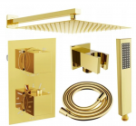 Termostaat du&scaron;is&uuml;steem Mexen Cube 6in1, 30x30 cm, kuldne