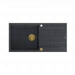 Pesumasin Quadron EVAN 146 XL HCQE10050U8_PVDG1_P2O, 1000x500x210 must teemant/kuld