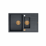 Valamu kvadron MORGAN 156, HB8224U8-C1_P2O, must teemant