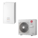 &Otilde;hk-vesi soojuspump LG Therma V Split HU091MR.U44-HN091MR.NK5, 9kW, 1&Oslash;