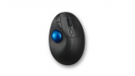 Kensington ProFit Ergo TB450 juhtmevaba trackball-hiir, RF juhtmevaba + Bluetooth, 1600 DPI, must/sinine