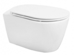 Seinale riputatav WC-pott TWH1088 RIMLESS