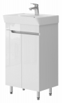 Vannitoakapp valamuga OZON OZ-50 valge