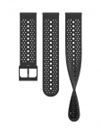 Kellarihm SUUNTO 22mm SILICONE ALL BLACK, S+M, SS050691000