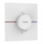 Peidetud termostaatsegisti Hansgrohe ShowerSelect Comfort E, 15574700, valge matt
