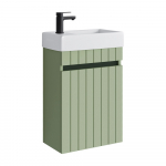 Alumine kapp koos kraanikausiga Riva SA 40G, Bambusroheline matt