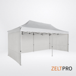 Turutelgi katus ja seinad (komplekt 4 tk) 3x6 Valge Zeltpro TITAN