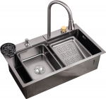 Roostevabast terasest valamu D7546H SATIN (k&ouml;&ouml;givalamu komplekt)