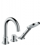 3 auguga vannitoa segisti Hansgrohe AXOR Uno 38436000