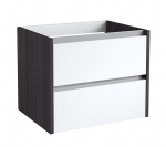 Letialune kapp KAME CITY BUC/6-3DR/1D1P1, Valge l&auml;ikiv / must tamm