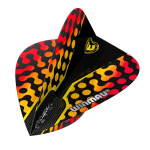 Dartsinooled Winmau Prism Zeta Black / Yellow / Red