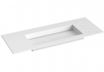 Kraanikauss Kame CORIAN, CN1202465-BS, 120 cm, valge matt