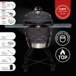 Grill KAMADOCLUB PRO 2 PREMIUM+, Hall