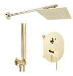 Peidetud du&scaron;ikomplekt REA Oval Gold BOX