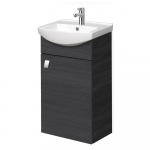Vannitoa kapp kraanikausiga Riva SA44-11, Woodflow Ash