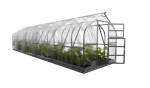 Kasvuhoone KLASIKA Standart, 2,5 x 10 m (25 m&sup2;), 6 mm