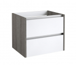 Aluskapp t&ouml;&ouml;tasapinna all KAME CITY BUC/6-3DR/11D1P1, Valge l&auml;ikega/hall tuhk