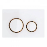 Vee &auml;ravoolu nupp Geberit Sigma21, 115.650.SI.1, valge klaas