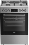 Gaasipliit elektriahjuga Beko FBE6330GXDSN