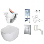 Grohe 5 in 1 38827000 + Deante Peonia Rimless Slim