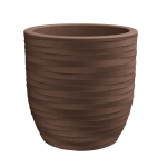 Nicoli &Oslash;30x30cm istutuspott Rhea 30 roostetanud terase v&auml;rvitoonis