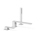 Mikser on paigaldatud vanni servale Tres SLIM 20216101BM