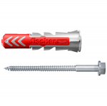 Universaalne kahekomponentne t&uuml;&uuml;bel DuoPower 10 x 50 S, FISCHER, 25 tk.