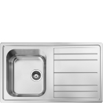 Roostevabast terasest valamu Smeg LPR861
