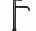 Valamu kraanikauss REA Lugano Slim High Black Mat