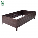 T&otilde;stetud voodi Klasika Garden 150 cm x 75 cm x 30 cm, pulberv&auml;rvitud vastavalt RAL8016 v&auml;rvile