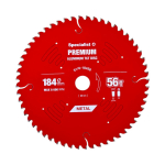 SPECIALIST+ saeketas Aluminium 184x56Tx20/16mm