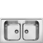 Roostevabast terasest valamu Smeg LPR862