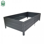 T&otilde;stetud voodi Klasika Garden 150 cm x 75 cm x 30 cm, pulberv&auml;rvitud vastavalt RAL7016 v&auml;rvile