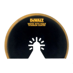 Poolringikujuline multit&ouml;&ouml;riista tera 102 mm, DeWALT
