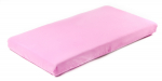 Sensillo elastikuga jersey kummiga lina, roosa, 120*60, 2207
