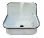 Metallist valamu 510x330x375, emailitud, seinale kinnitatav