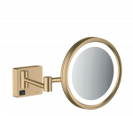 LED valgustusega raseerimispeegel Hansgrohe AddStoris, Brushed Bronze, 41790140