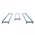 K&otilde;rgendatud voodite komplekt KLASIKA GARDEN 3m laiune kasvuhoone, P400300C10 (4 m pikkusele kasvuhoonele)