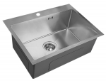 Roostevabast terasest valamu D6045H SATIN sifooniga